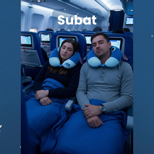 Sleeping Stitch Travel Neck Pillow