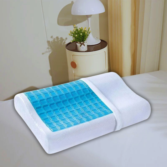 Contour Memory Foam Cooling Gel Pillow