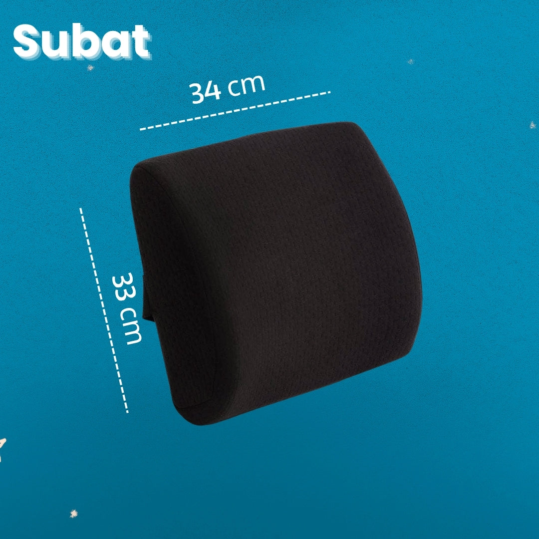 Medical memory foam seat and backrest for car and office chair