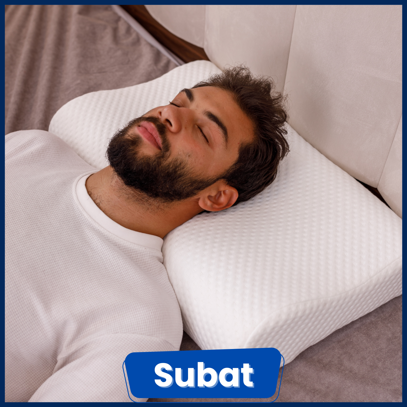 Wavy Memory Foam Pillow