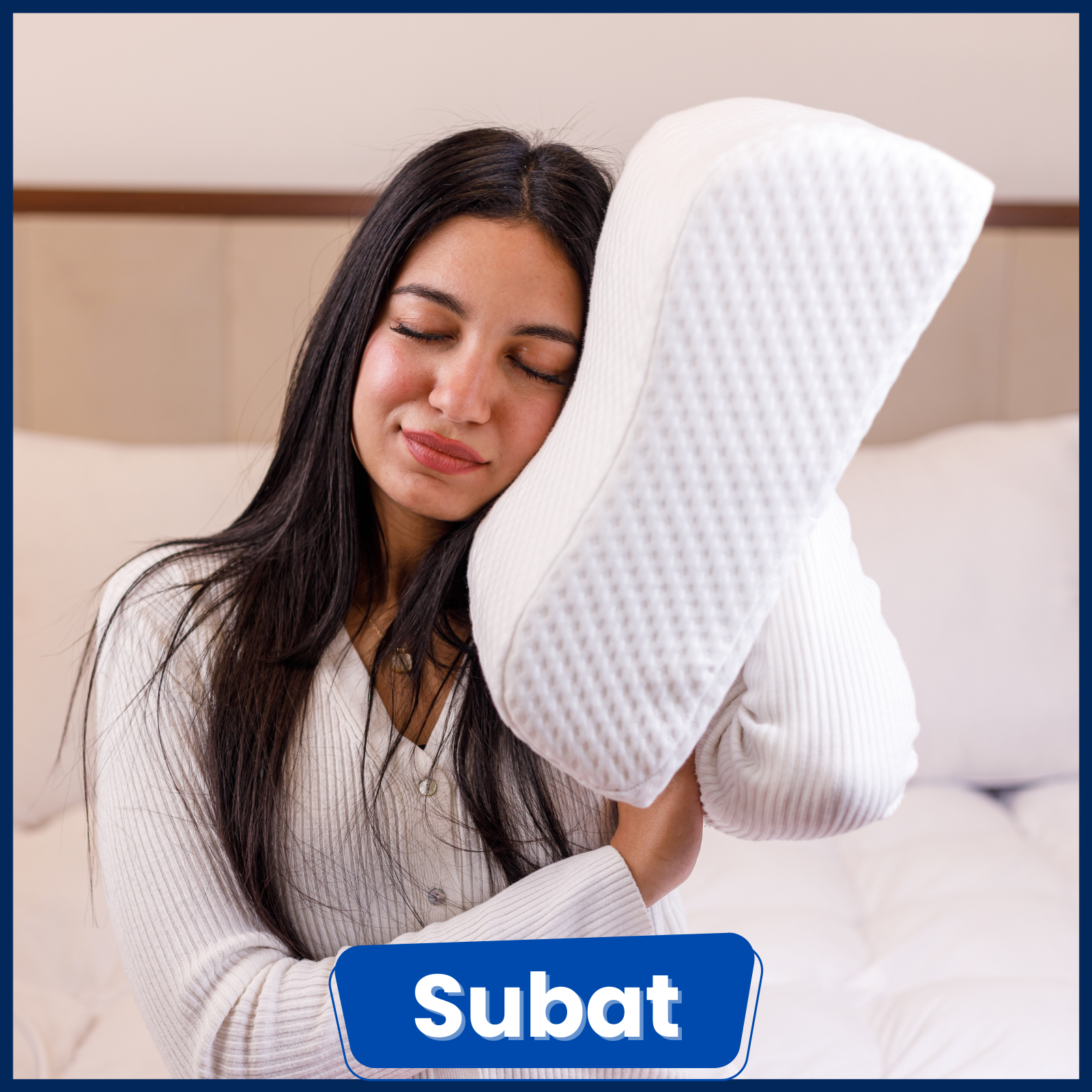 Wavy Memory Foam Pillow