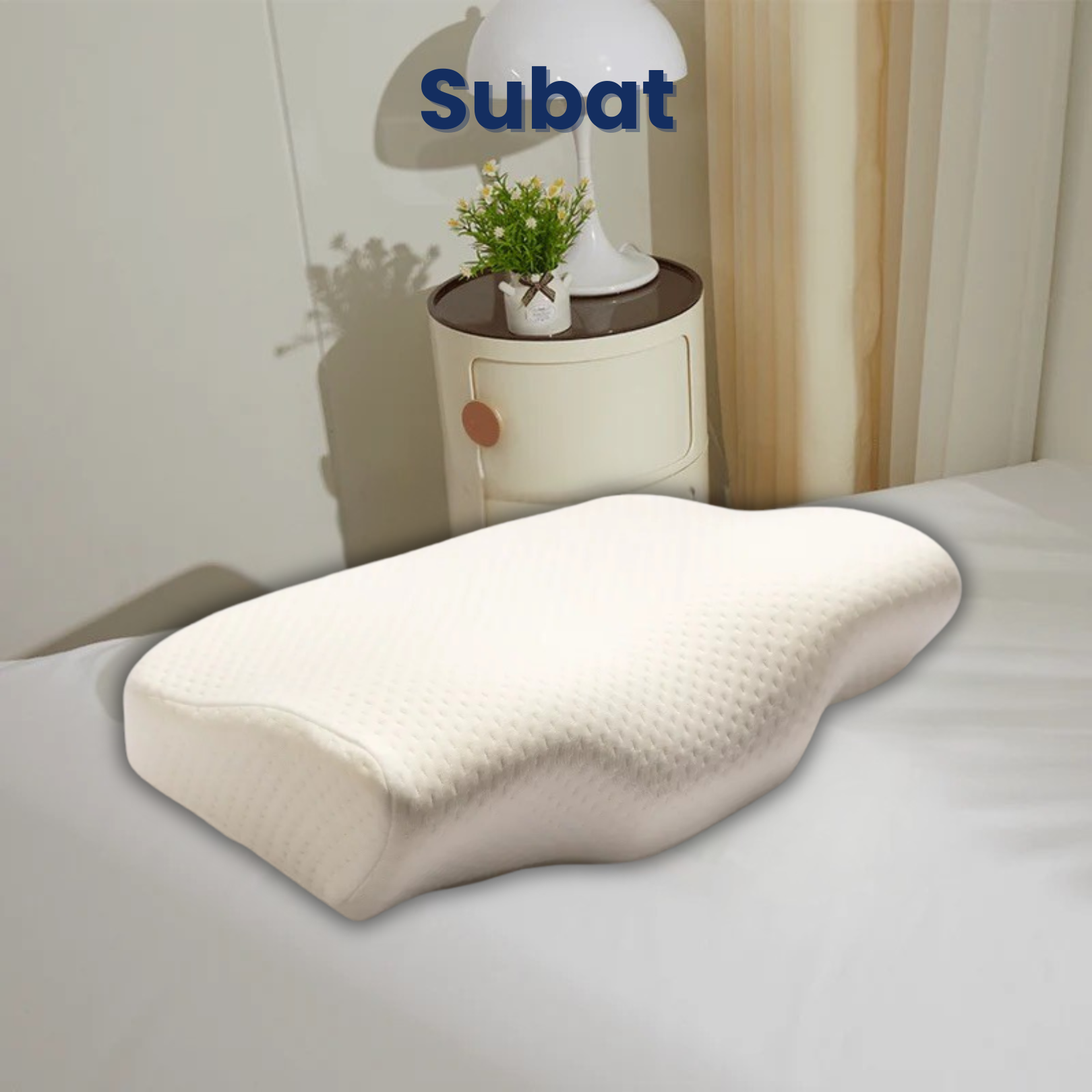 Cervical Memory Foam Neck Pillow