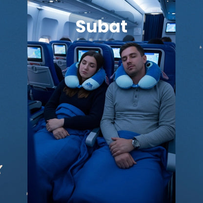 Sleeping  Stitch Travel Neck Pillow