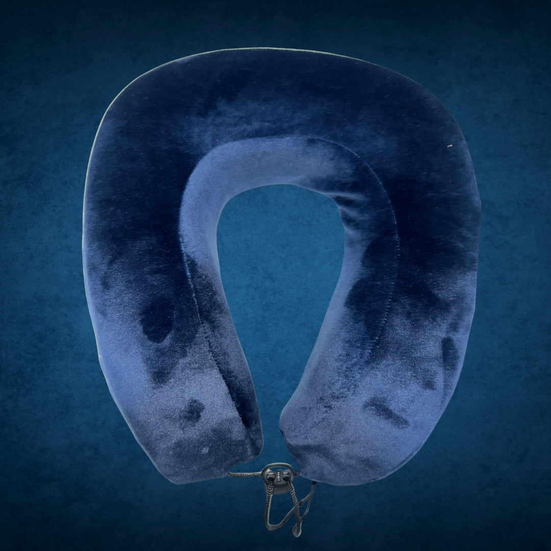 Memory foam neck pillow