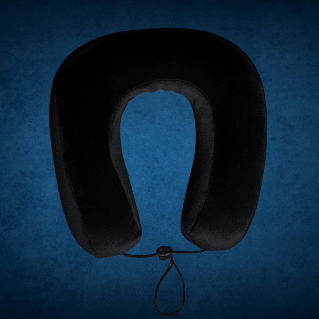 Memory foam neck pillow