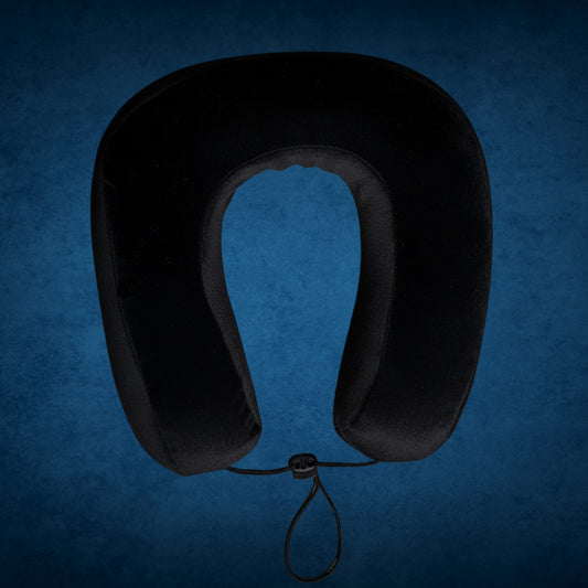 Memory foam neck pillow