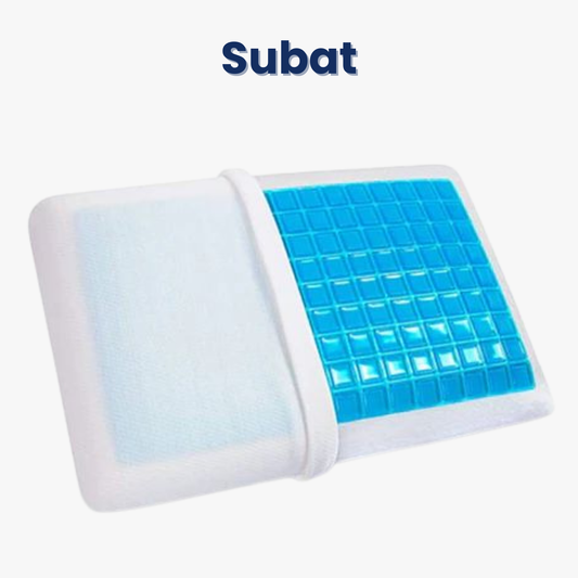 Memory foam pillow, standard gel