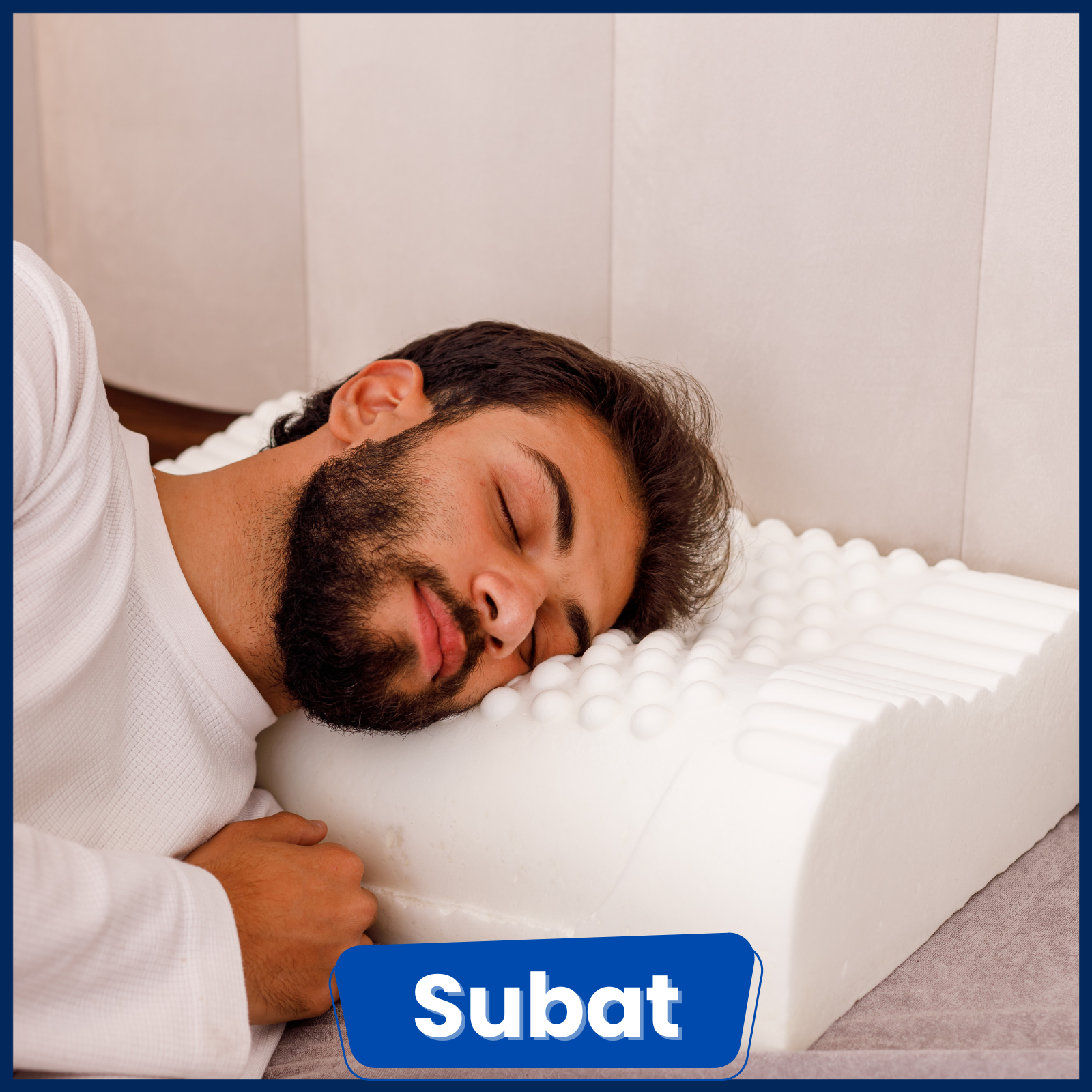 Memory Foam Pillow with Beads