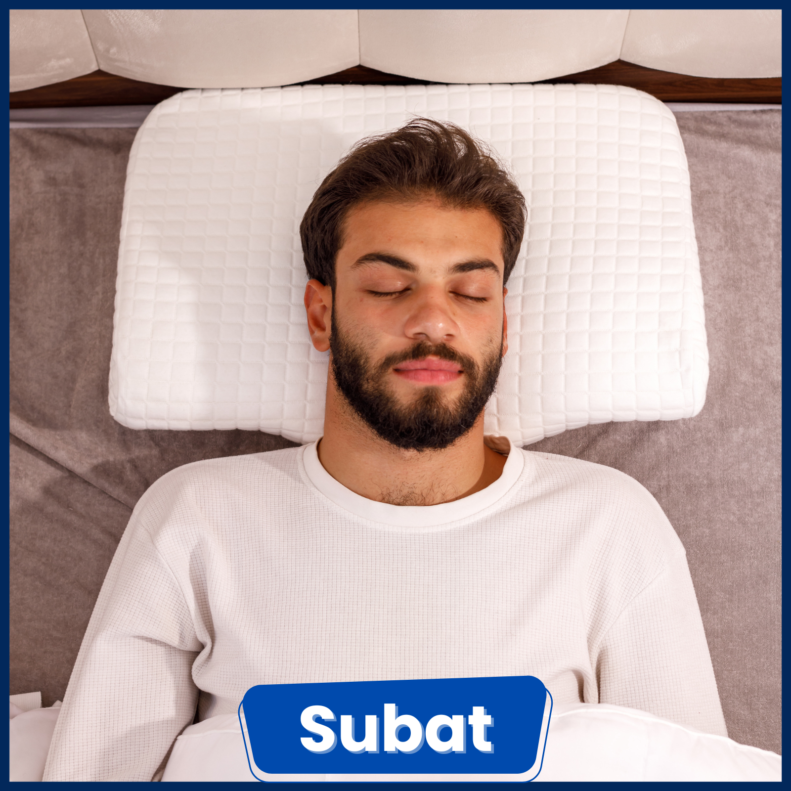 Cervical Memory Foam Neck Pillow