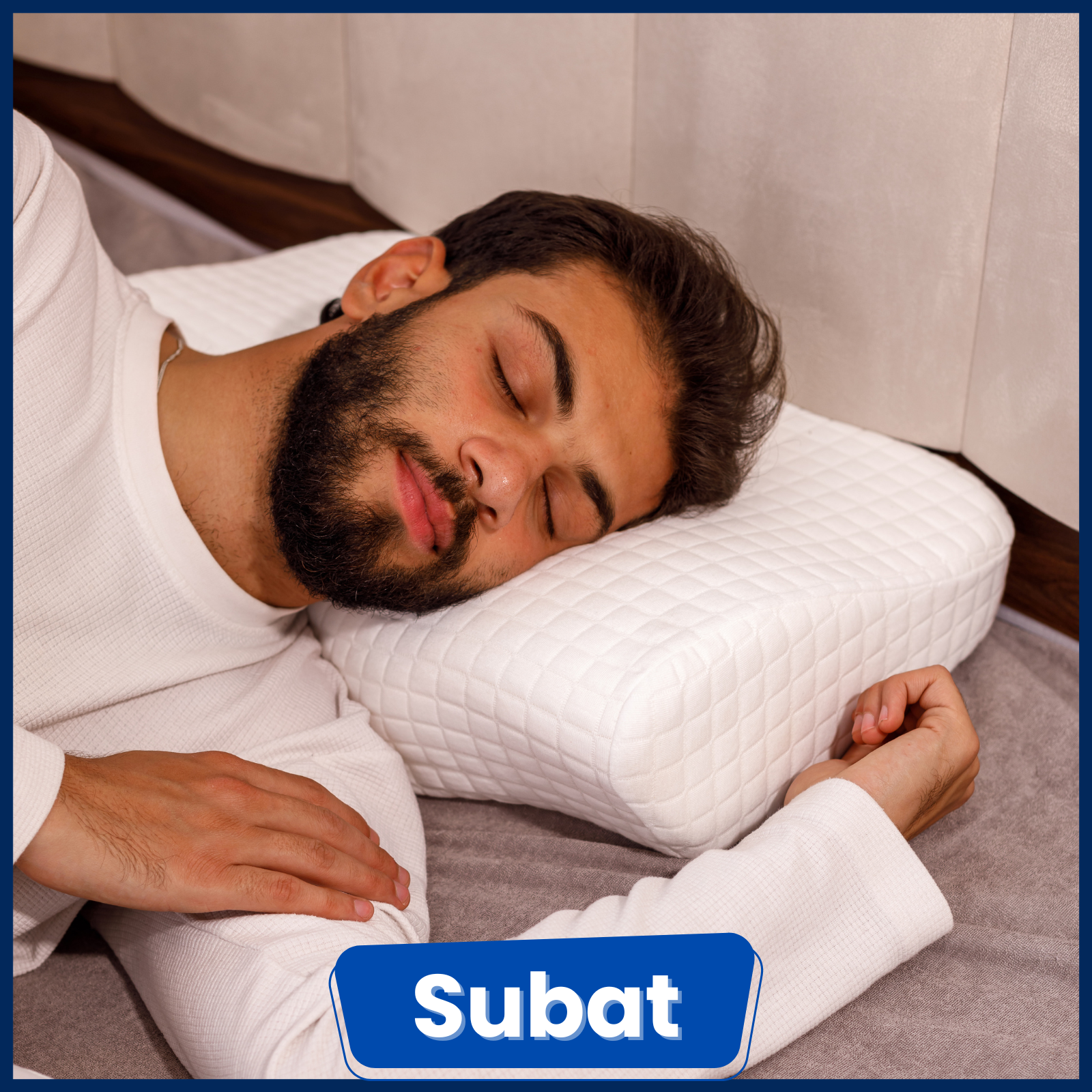 Cervical Memory Foam Neck Pillow