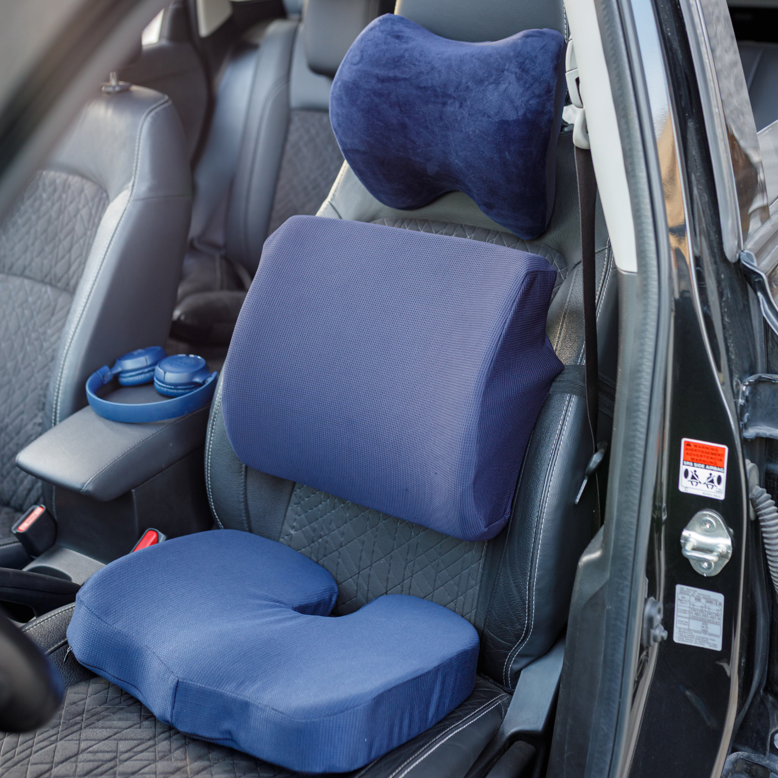 ⚡️ Bundle (Seat + Backrest + neck) for car and office chair