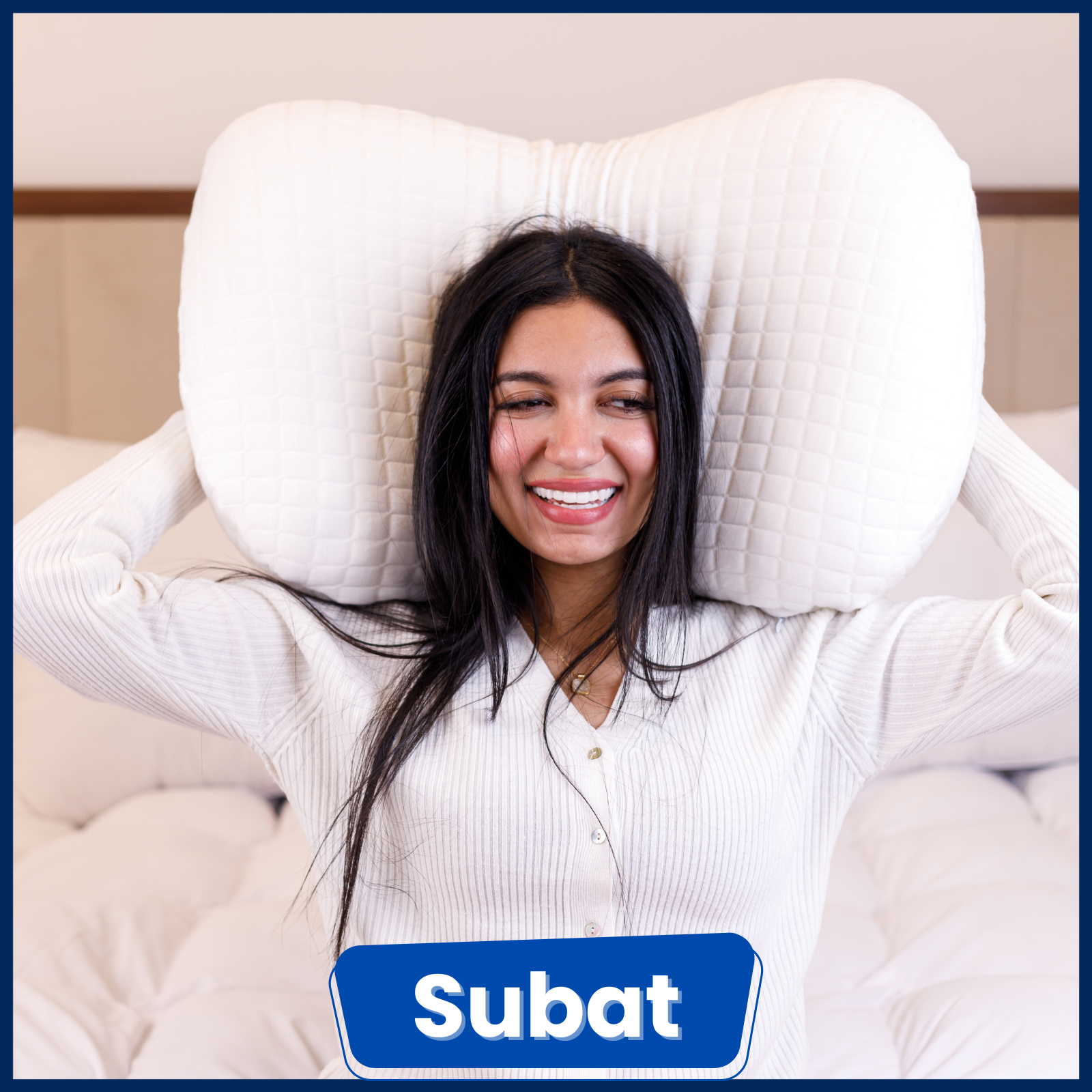 Curved Memory Foam Pillow