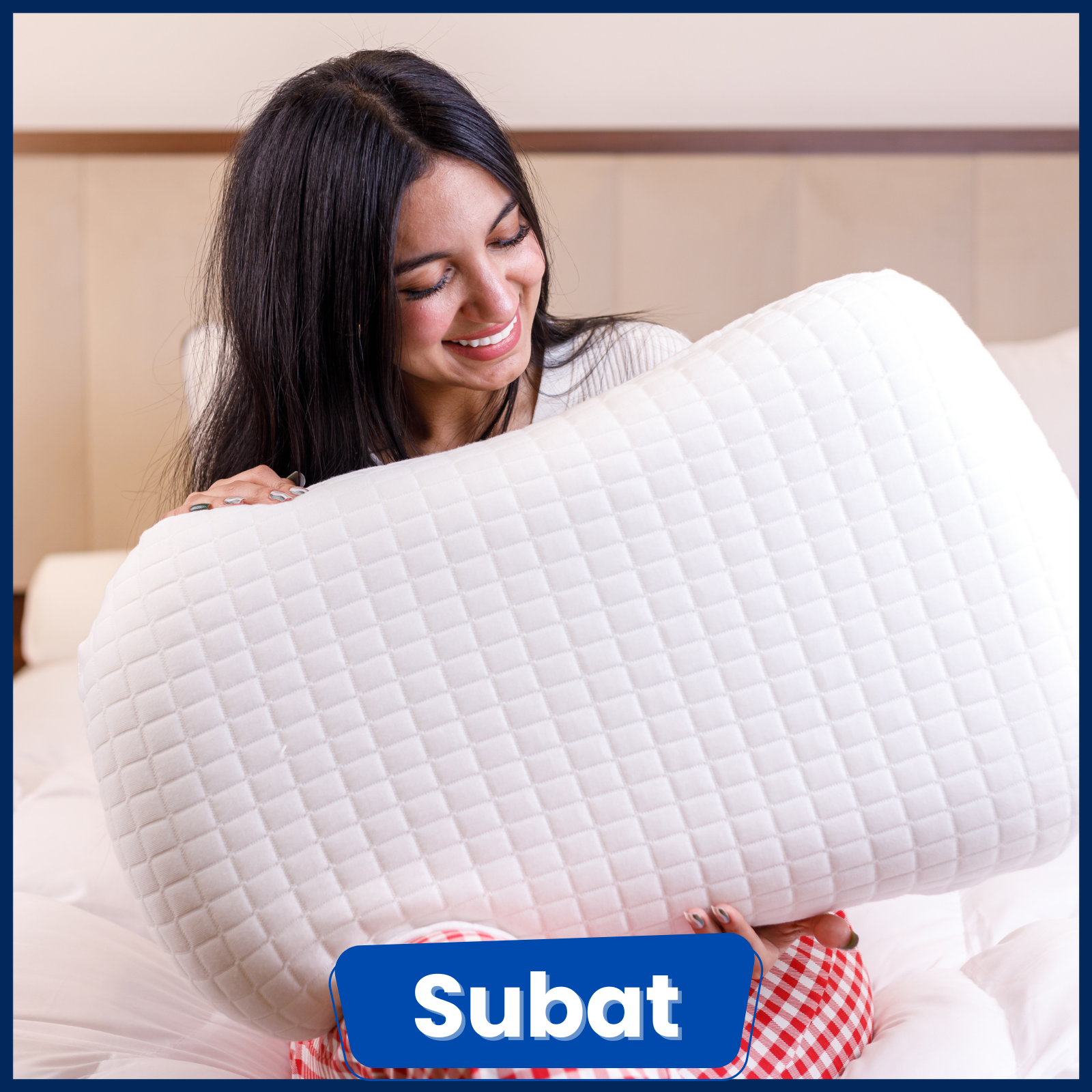 Curved Memory Foam Pillow